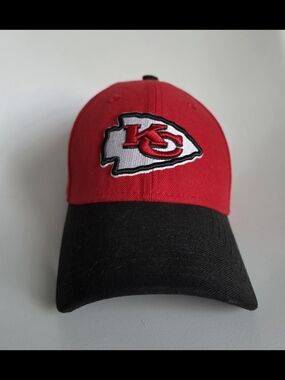 Kansas City Chiefs Red and Black Baseball Cap